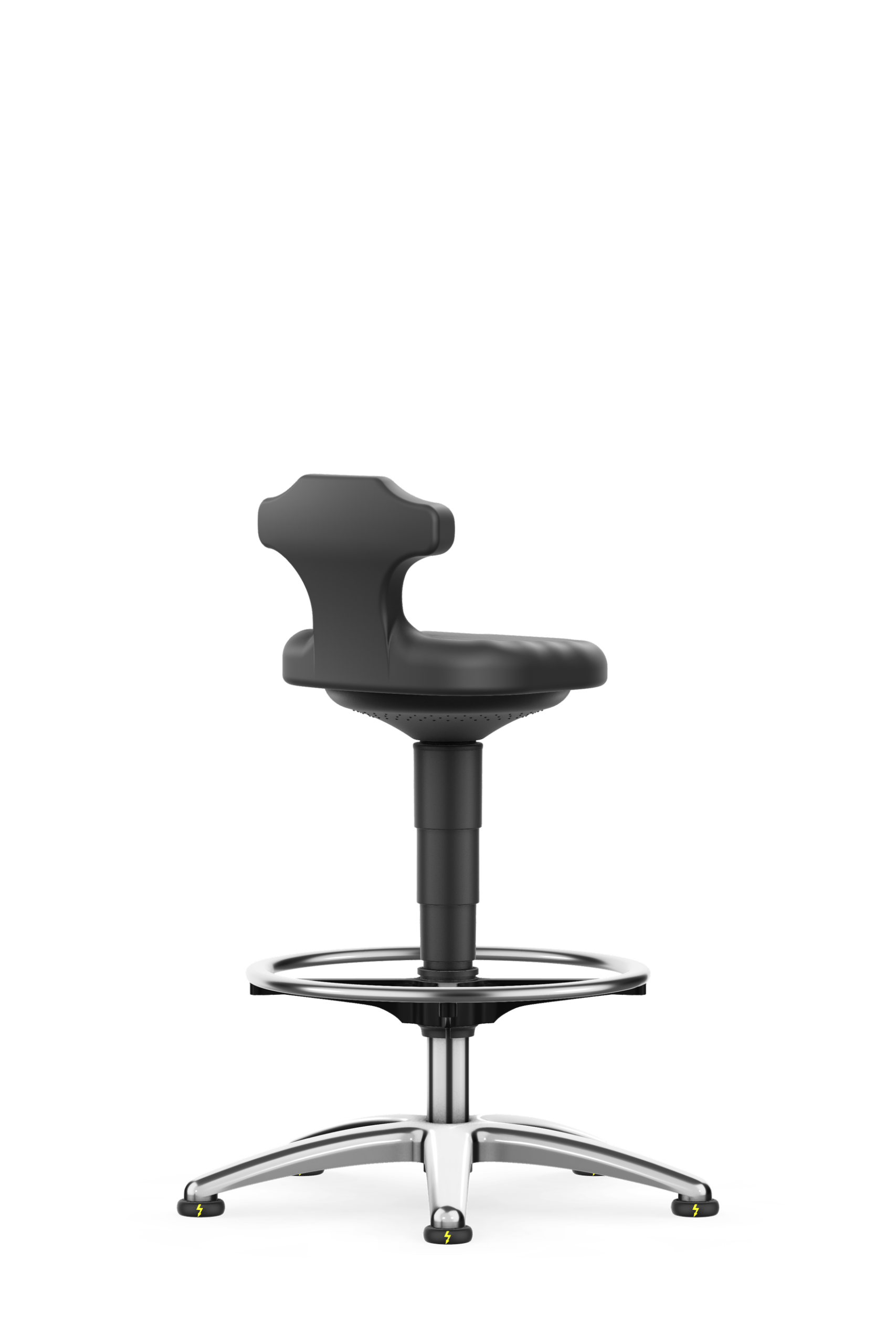Sgabello FLEX 3 R per clean room
